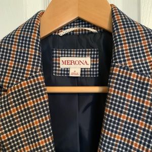 Plaid blazer